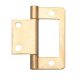 Flush Hinge 40x16mm Inset Steel ZP