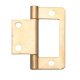Flush Hinge 50x18mm Inset Steel ZP