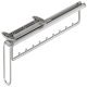 Vibo Dream WithRobe PO Clothes Rail Silver