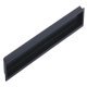 Cubic Inset Handle Zinc Alloy Matte Black 160mm