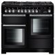 Rectangle EDL110DFFBL/C Range DF Chrome/Black