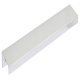 Lister Trim Handle Aluminium Bru Nickel 128mm Fixing Centres