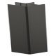 Plinth Connect 146mm 90D/End Anodised Gph
