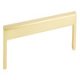 U Pull Handle Zinc Alloy Bru Brass 28.5x192mm Fixing Centres