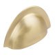 Jude Cup Handle Brass Brush Brass 64 mm Fixing Centres