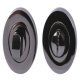WC Release+Turn D53mm Zinc Alloy Black Nickel