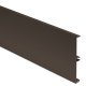 Plinth Panel 145x3000mm Anodised Brz
