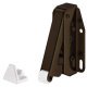 Spring Catch Quick Automatic Plastic/Steel Brn
