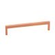 U Pull Handle Zinc Alloy Bru Copper 28.5x192mm Fixing Centres