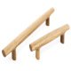 Venus Pull Handle Oak Lacq 224mm Fixing Centres