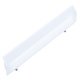 Hide Inset Handle Zinc Alloy Matte White 128mm Fixing Centres