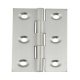 Butt Hinge Sqr 64x35mm Brs SC/Pin SSS