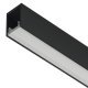 Loox5 2102 Profile SM 3.0m Aluminium/Plastic OplBlk