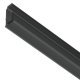 Loox5 1102 Profile Rectangle 5mm 3.0m Plastic OplBlk