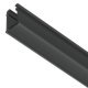 Loox5 1101 Profile Rectangle 8mm 3.0m Plastic OplBlk