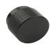 Graf Big Knob Aluminium Black D38x30mm