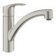 Grohe Via 30465DC0 Sg Lvr Low Tap Brushed Stainless Steel