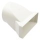 Manrose 150-220mm Rnd-Rect D.Adp PVC Grey