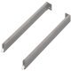 MXP Recangular Rail Set 350mm Silver