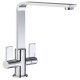 Abode AT2070 Quantic Dual Lvr L-Tap Chrome