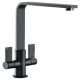 Abode AT2105 Quantic Dual Lvr L-Tap Black