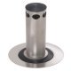 Ropox Plug with Overflow Stainless Steel/Plastic