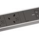 BachM Step Aluminium POLS 2xUK,1xUSB-C,CM 100W