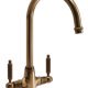 Abode AT2254 Ornate Dual Lvr C-Tap A.Brs