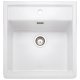 Rectangle Sandwood SAN597WH/ 1.0B Sink Cer Wht