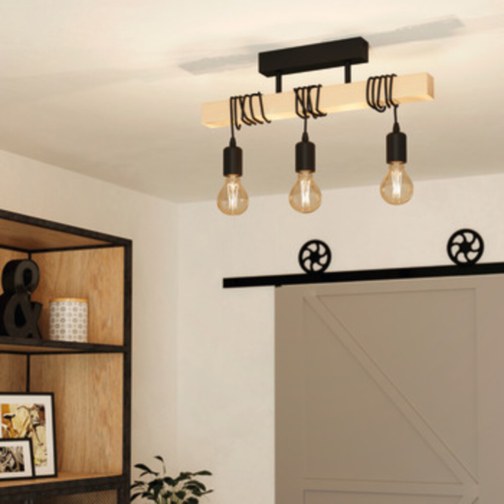 Eglo Townshend CL L550 3x60W E27 Black