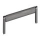 Brooklyn Pull Handle Aluminium T.Black 160mm Fixing Centres