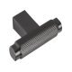 Brooklyn T Knob Aluminium T.Black 55x37x10mm