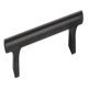 Hinoki Pull Handle Aluminium Brsh Black 160mm Fixing Centres