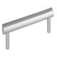 Moon Pull Handle Aluminium Steel Steel Look 160mm Fixing Centres