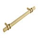 Barchester Pull Handle Dbl Iron SB 320mm Fixing Centres