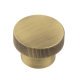 Thaxted Knob Brs Antique Brs D40x25mm