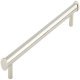 Thaxted Pull Handle Brs Polished Nickel 224mm Fixing Centres