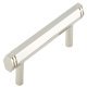 Nile Pull Handle Brs Polished Nickel 96mm Fixing Centres