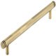 Nile Pull Handle Brs Antique Brs 224mm Fixing Centres