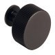 Langham Knob Brs Antique D30x30mm