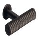 Langham T Knob Brs Antique 50mm