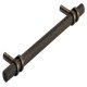 Barchester Pull Handle Dbl Iron AB 320mm Fixing Centres