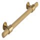 Harlington Pull Handle Steel Sat Brs 320mm Fixing Centres