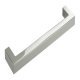Morgan D Pull Handle Zinc Alloy Polished Chrome 128mm Fixing Centres