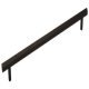 Pencil Pull Handle Steel Matte Black 320mm Fixing Centres