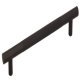 Bragi Pull Handle Aluminium Matte Black 320mm Fixing Centres
