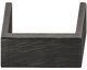 Verona D Handle Zinc Alloy Bru Black Used 128mm Fixing Centres