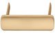 Pebble Pull Handle Zinc Alloy Bru Gld Col 160mm Fixing Centres