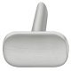 Pebble Knob Zinc Alloy Bru NP 46x31mm