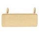 Ashton Pull Handle Zinc Alloy Gold Col Bru 160mm Fixing Centres